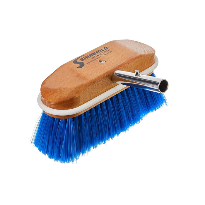 Shurhold 310 8" Window and Hull Brush - Extra Soft Blue Nylon Bristles